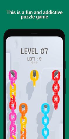 Sort Chain Color Link Puzzle - Screenshot 2