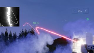 C-RAM CIWS simulator - Screenshot 1