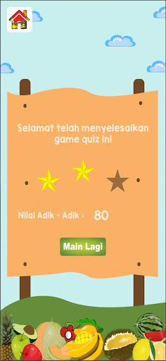 Pengenalan Buah AR dan Musik - Screenshot 1