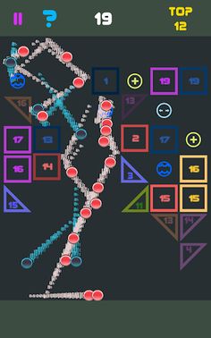 Brick Breaker Swipe retro - Screenshot 1