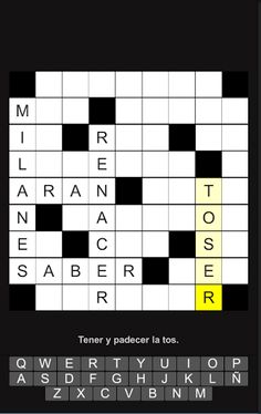 1000 Crucigramas - Screenshot 2