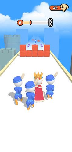 Royal King Runner - Screenshot 1