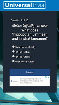 Universal Trivia - Screenshot 3