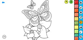 Glitter Butterfly Coloring - Screenshot 3