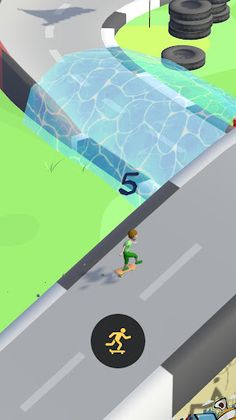 Skate Race - Screenshot 2