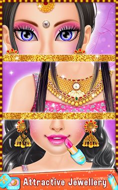 Indian Girl Wedding Salon Game - Screenshot 2