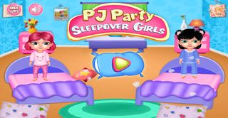 PJ Party Sleepover Girls Game - Screenshot 1