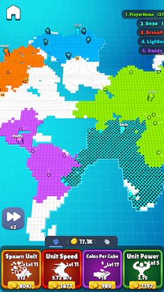 World Conqueror - Cube Wars - Screenshot 1