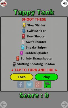 Tappy Tank - Screenshot 1