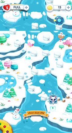 Snowy Match - Screenshot 2