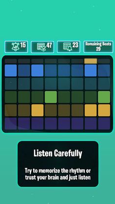 Rhythm Tiles : Audio Puzzle - Screenshot 1