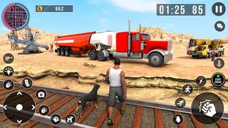 Oil Tanker Truck Driving Games - Screenshot 2
