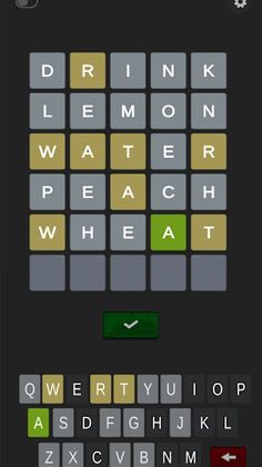 Foodle Wordle - Screenshot 2