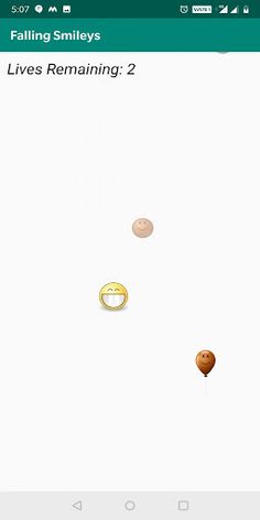 Falling Smileys - Screenshot 4