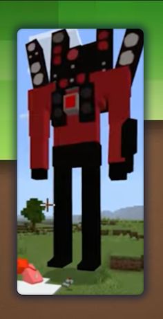 Mod Speaker Man for Craft skin - Screenshot 3