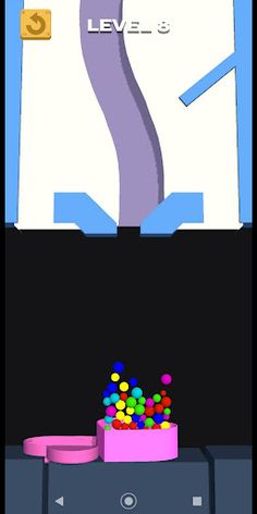 Rescue Balls : Erase snow game - Screenshot 2