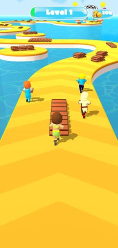 Bridge Runner Short Path Racin - Screenshot 1