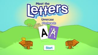 Meet the Letters Flashcards: Uppercase - Screenshot 1