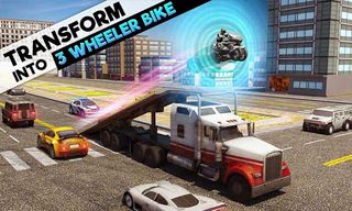 Car Transform Mega Ramp Truck - Screenshot 1