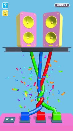 Untangle Twisted Rope Game 3D - Screenshot 1