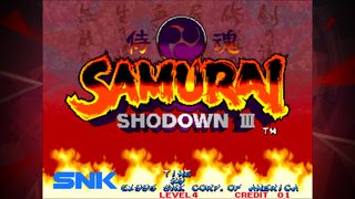 SAMURAI SHODOWN III ACA NEOGEO - Screenshot 1
