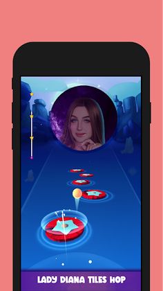 Lady Diana Magic Tiles Hop Edm - Screenshot 4