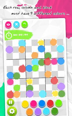 Sudoku Finger Paint - Screenshot 1