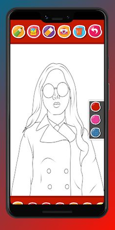 Megan Coloring Book - Screenshot 4