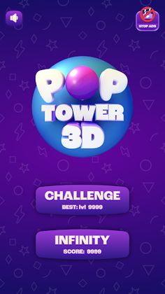 Pop Tower 3D - Screenshot 1