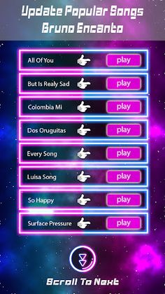Bruno Encanto Piano Tiles Game - Screenshot 1