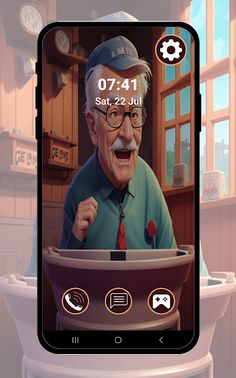 Prank Call Grandpa Game - Screenshot 2
