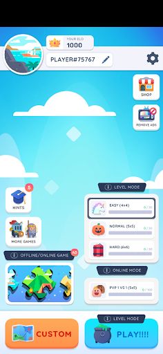 Sliding Jigsaw Puzzle Online - Screenshot 1