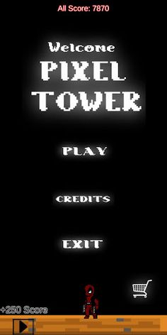 Pixel tower - Screenshot 1