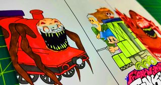 coloring Cho-Cho Train charles - Screenshot 1