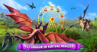 VR Dragon Simulator Fantasy - Screenshot 2