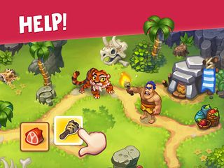 Tribe Dash - Time Management - Screenshot 1