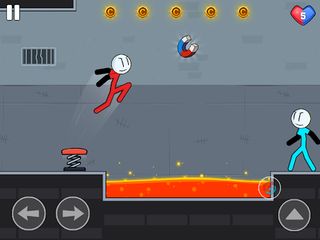 Red and Blue: Stickman Escape - Screenshot 1