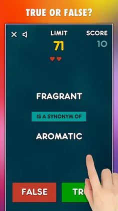 Synonyms Game - Screenshot 2
