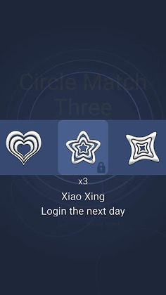 Circle Match Three: Offline me - Screenshot 2