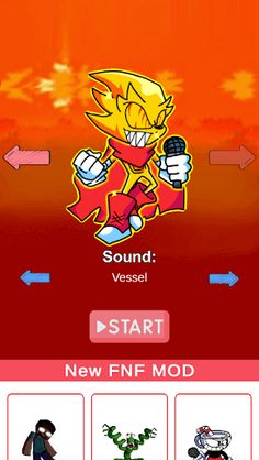 FNF SONIK SUPER Mod Test - Screenshot 3