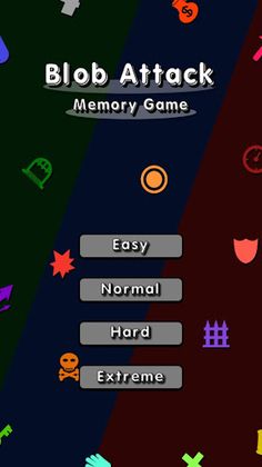 Blob Attack: Memory Game - Screenshot 2