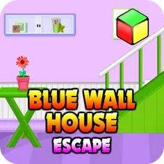Simple Escape Games - Blue Wal - Screenshot 1