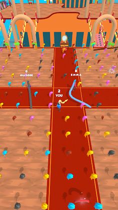 Hair Race.io - Screenshot 1