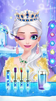 Ice Princess Makeup Fever - Screenshot 2