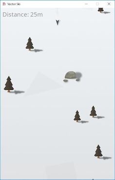 Vector Ski - Screenshot 1