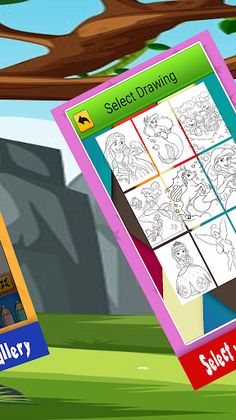 Cute Princess Coloring Pages - Screenshot 3