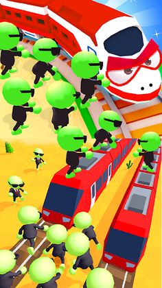 Train vs Zombies 3D - Screenshot 1