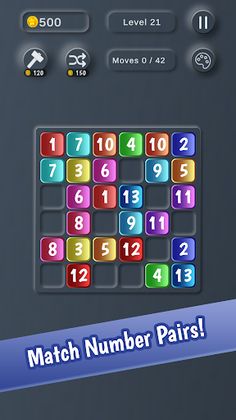 Numbers Match & Crash - Screenshot 1