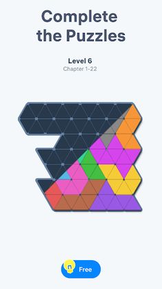 Triangle Tangram Block Puzzle - Screenshot 1