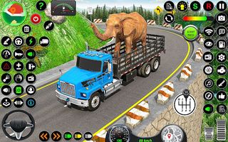 Animal Transports Truck Games - Screenshot 1